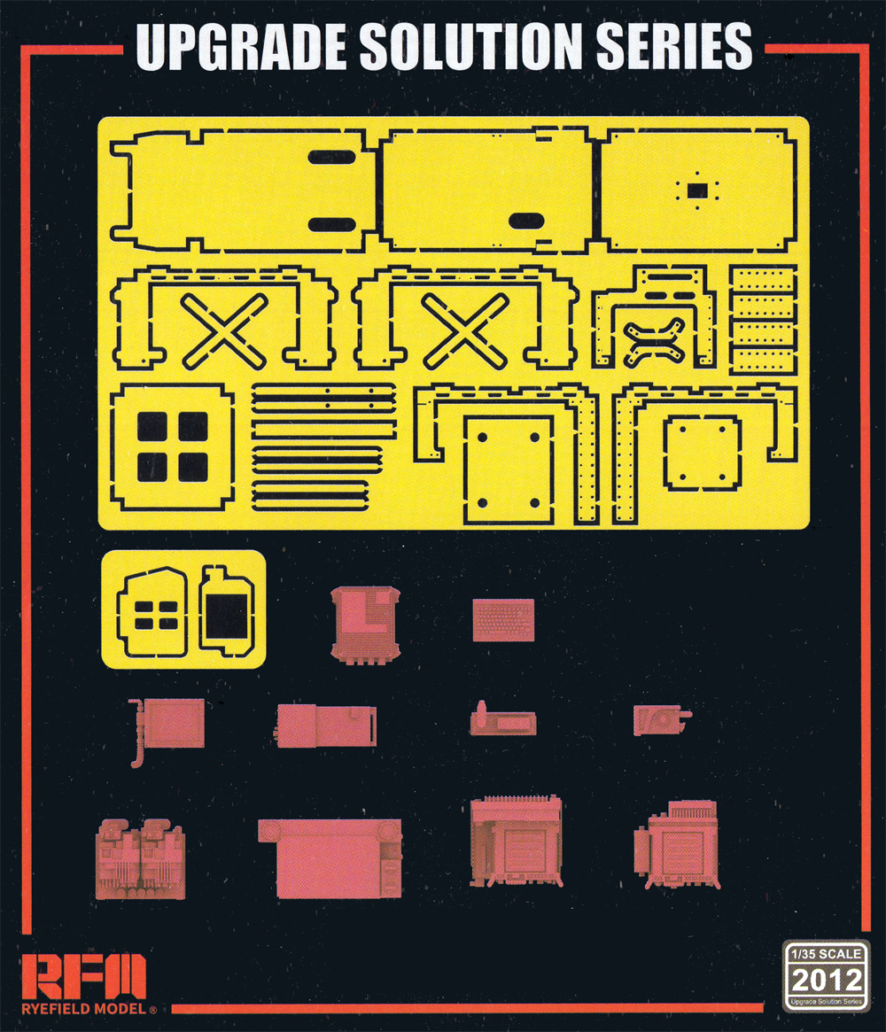 MRAP 無線機セット (RM-5032/RM-5052用) エッチング (ライ フィールド モデル Upgrade Solution Series No.2012) 商品画像_1