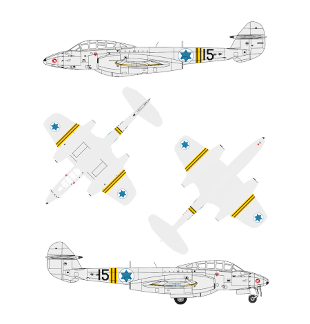 ミーティア T.Mk.7 プラモデル (アズール 1/72 航空機モデル No.FR0045) 商品画像_2