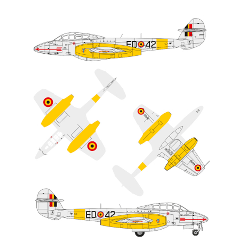 ミーティア T.Mk.7 プラモデル (アズール 1/72 航空機モデル No.FR0045) 商品画像_4