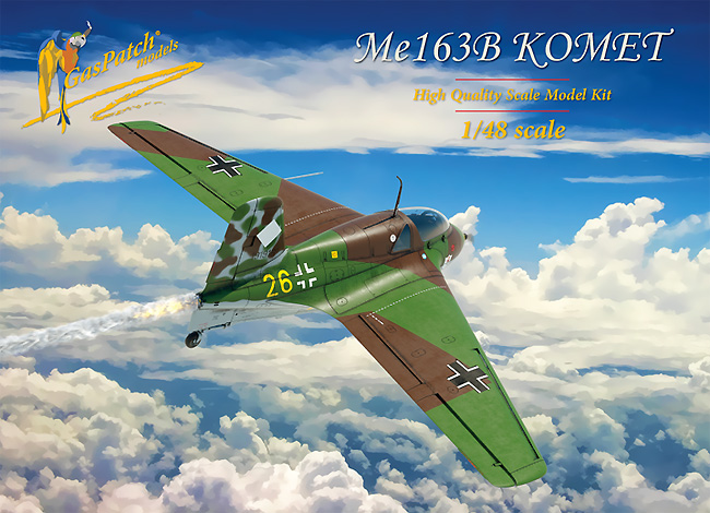 メッサーシュミット Me163B コメート プラモデル (GasPatch Models MODELS No.20-48236) 商品画像