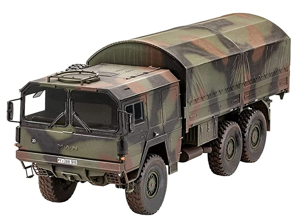 MAN 7t Milgl 6×6 プラモデル (レベル 1/35 ミリタリー No.03291) 商品画像_2