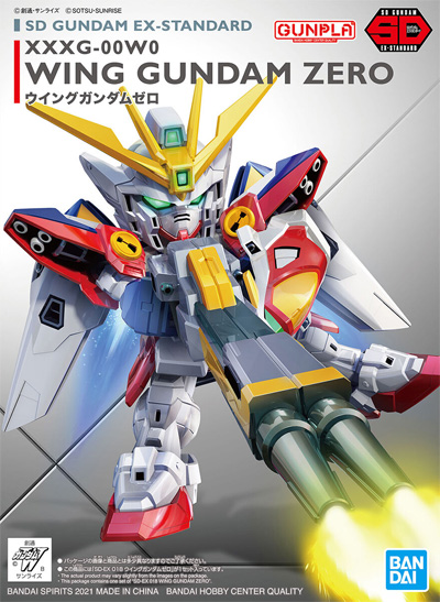 ウイングガンダムゼロ プラモデル (バンダイ SDガンダム エクスタンダード No.018) 商品画像