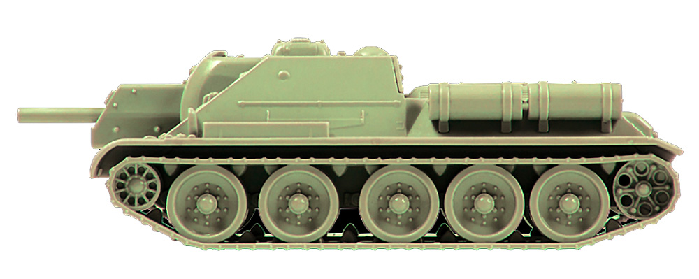 ソビエト 自走砲 SU-122 プラモデル (ズベズダ ART OF TACTIC No.6281) 商品画像_4