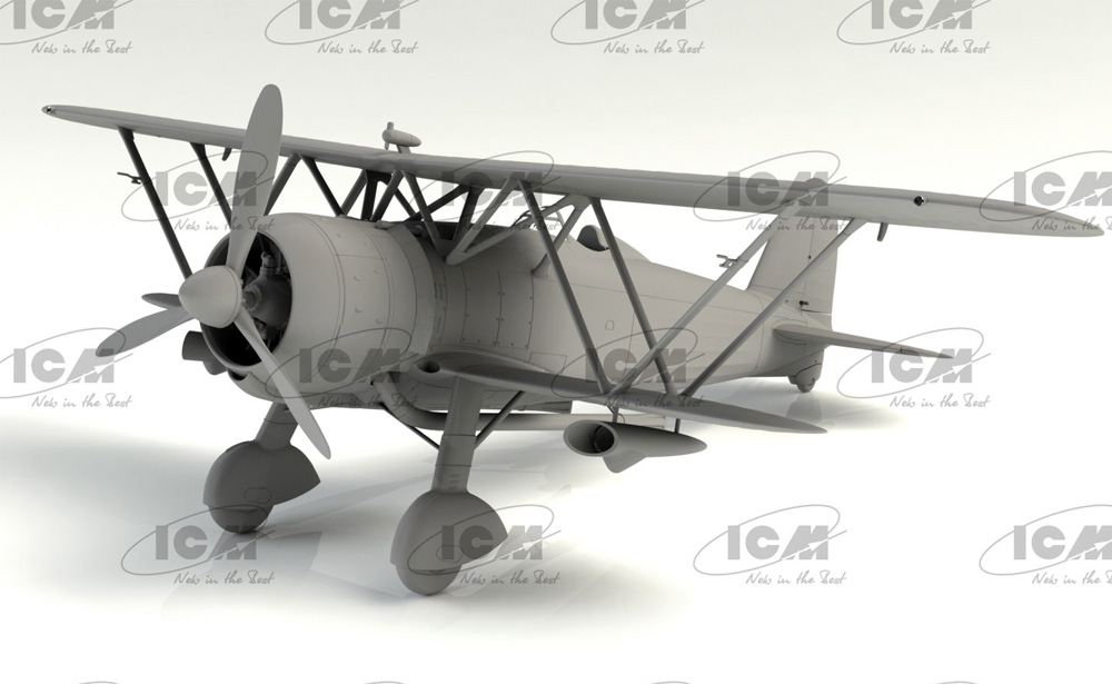 フィアット CR.42CN WW2 イタリア 夜間戦闘機 プラモデル (ICM 1/32 エアクラフト No.32024) 商品画像_2