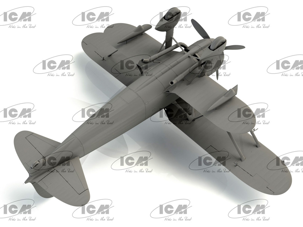 フィアット CR.42CN WW2 イタリア 夜間戦闘機 プラモデル (ICM 1/32 エアクラフト No.32024) 商品画像_4