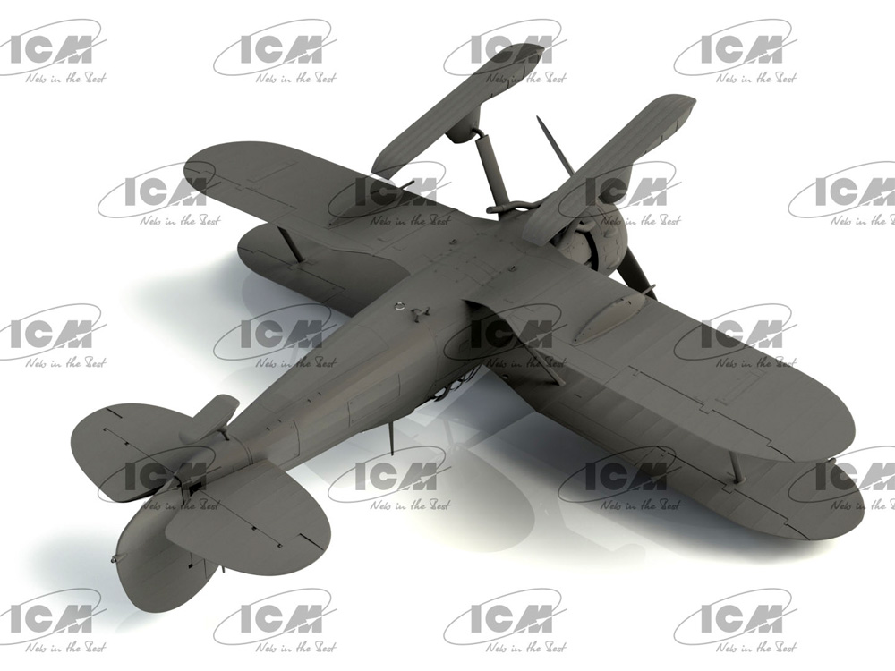 J-8 グラジエーター WW2 スウェーデン 戦闘機 プラモデル (ICM 1/32 エアクラフト No.32044) 商品画像_4