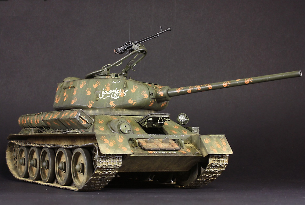 シリア T-34/85 プラモデル (ミニアート 1/35 ミリタリーミニチュア No.37075) 商品画像_4