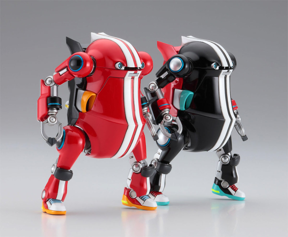 メカトロウィーゴ No.17 すぽーつ ふれいむ & しっこく プラモデル (ハセガワ メカトロウィーゴ - クリエイターワークスシリーズ No.64788) 商品画像_2