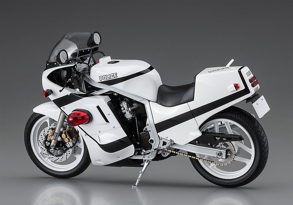 逮捕しちゃうぞ スズキ GSX-R750 白バイ仕様 プラモデル (ハセガワ 1/12 バイク 限定生産 No.SP495) 商品画像_4