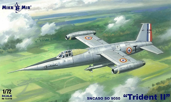 SNCASO SO 9050 トリダン 2 プラモデル (ミクロミル 1/72 エアクラフト プラモデル No.72-019) 商品画像