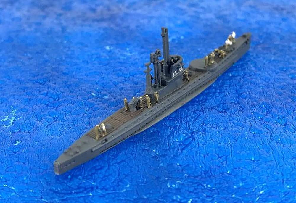 日本海軍 小型輸送潜水艦 波 104 w/水兵フィギュア 300体 レジン (ビーバー・コーポレーション 1/700 ビーバー オリジナルキット No.BELF70001) 商品画像_4