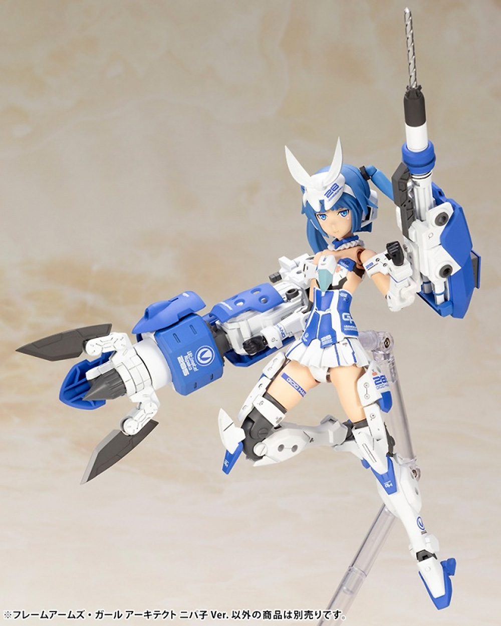 フレームアームズ・ガール アーキテクト ニパ子 Ver. プラモデル (コトブキヤ フレームアームズ・ガール No.FG089) 商品画像_2