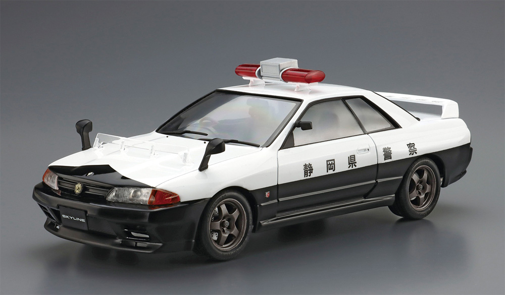 ニッサン BNR32 スカイライン GT-R パトロールカー '91 プラモデル (アオシマ ザ パトロールカー No.004) 商品画像_2