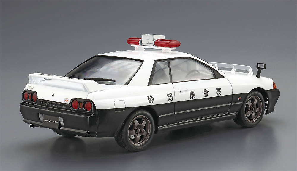 ニッサン BNR32 スカイライン GT-R パトロールカー '91 プラモデル (アオシマ ザ パトロールカー No.004) 商品画像_3