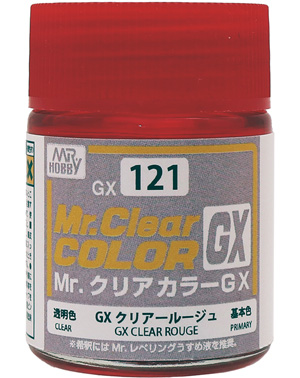 GX クリアルージュ 塗料 (GSIクレオス Mr.クリアカラーGX No.GX-121) 商品画像