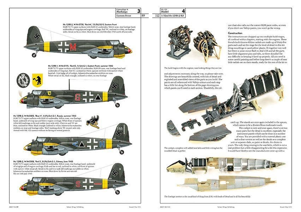 ヘンシェル Hs129 ディテールガイド 本 (Valiantwings Airframe Album No.017) 商品画像_2