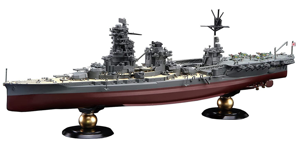 日本海軍 航空戦艦 伊勢 フルハルモデル プラモデル (フジミ 1/700 帝国海軍シリーズ No.029) 商品画像_1