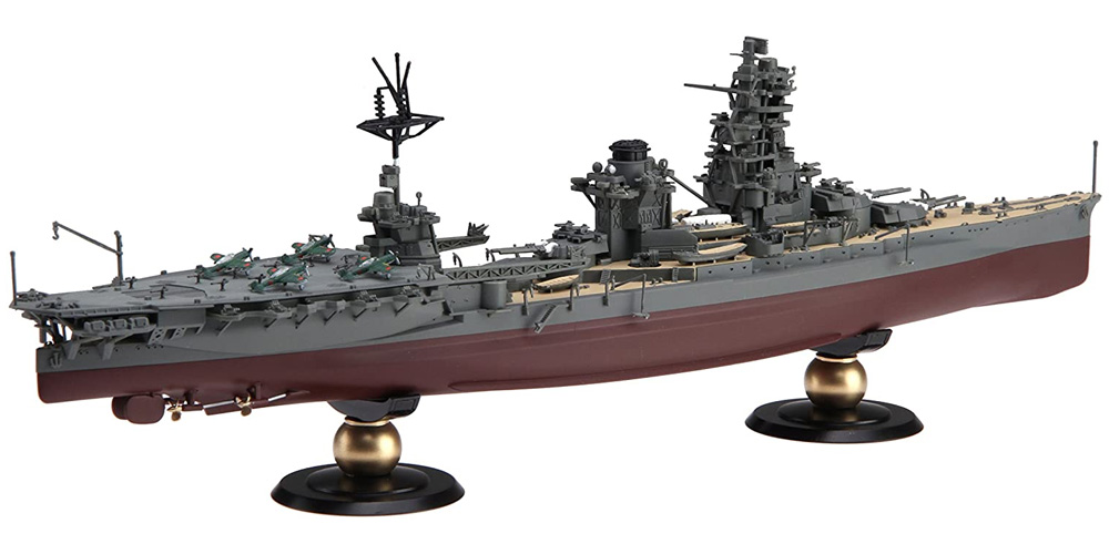 日本海軍 航空戦艦 日向 フルハルモデル プラモデル (フジミ 1/700 帝国海軍シリーズ No.035) 商品画像_2