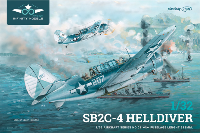 SB2C-4 ヘルダイバー プラモデル (インフィニティモデルズ ミリタリー No.001) 商品画像