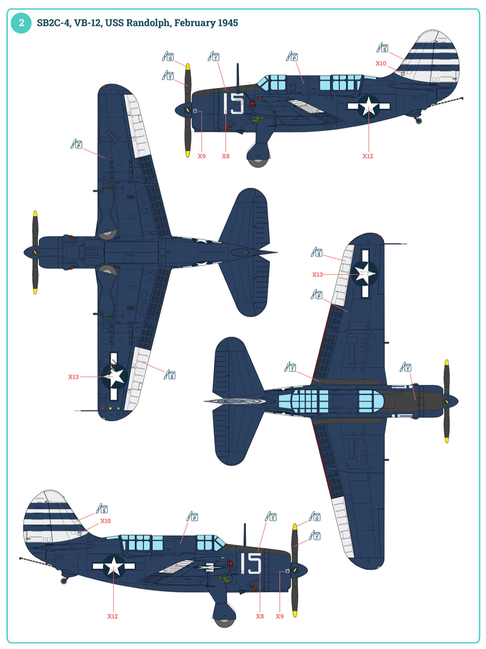 SB2C-4 ヘルダイバー プラモデル (インフィニティモデルズ ミリタリー No.001) 商品画像_1