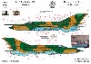 MiG-21MF/Bis データーステンシル デカール