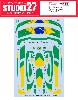 マクラーレン セナ XP ドレスアップデカール ブラジル #1