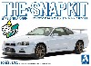 ニッサン R34 スカイライン GT-R ホワイト