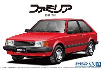 アオシマ 1/24 ザ・モデルカー マツダ BD ファミリア XG '80