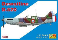 RSモデル 1/72 エアクラフト プラモデル ドボアチーヌ D.520 トゥールーズ 1940