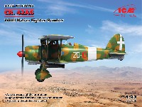 ICM 1/32 エアクラフト フィアット CR.42AS WW2 イタリア 戦闘爆撃機