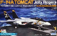 プラッツ プラッツ×イタレリ 航空機シリーズ アメリカ海軍 F-14A トムキャット ジョリーロジャース 70's VF-1,VF-2,VF-84