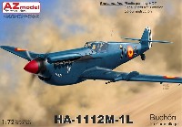 AZ model 1/72 エアクラフト プラモデル HA-1112M-1L ブチョン 迷彩塗装