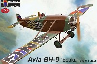 KPモデル 1/48 エアクラフト プラモデル アビア BH-9 ボスカ 単座型