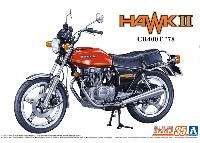 アオシマ ザ バイク ホンダ CB400T HAWK-2 '78