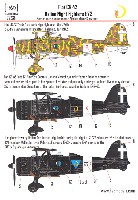 フィアット CR.42 イタリア 夜間戦闘機 デカール