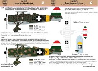 HAD MODELS 1/72 デカール フィアット CR.42 王立ハンガリー空軍 デカール