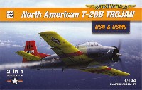 ミニウイング 1/144 インジェクションキット ノースアメリカン T-28B トロージャン 米海軍 & 海兵隊 2in1