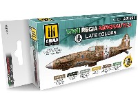 アモ AIR SET (Acrylic Color) WW2 イタリア空軍 後期 カラーセット