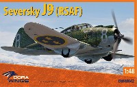 ドラ ウイングス 1/48 エアクラフト プラモデル セヴァスキー J9 戦闘機 スウェーデン空軍