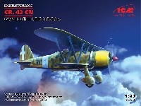 ICM 1/32 エアクラフト フィアット CR.42CN WW2 イタリア 夜間戦闘機