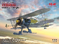 ICM 1/32 エアクラフト J-8 グラジエーター WW2 スウェーデン 戦闘機