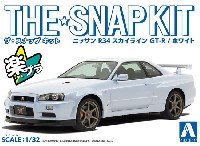 ニッサン R34 スカイライン GT-R ホワイト