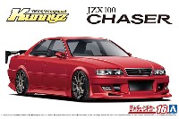 アオシマ 1/24 ザ・チューンドカー Kunny'z JZX100 チェイサー ツアラーV '98 (トヨタ)