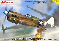 AZ model 1/72 エアクラフト プラモデル カーチス P-40E ウォーホーク 第49戦闘航空群