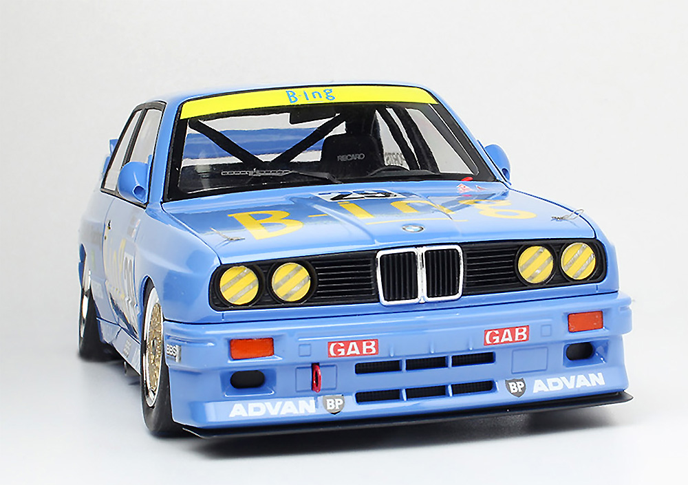 BMW M3 E30 Gr.A 1990 インターTEC クラスウィナー in 富士スピードウェイ プラモデル (NuNu 1/24 レーシングシリーズ No.PN24019) 商品画像_2