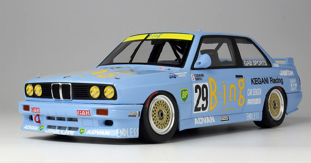 BMW M3 E30 Gr.A 1990 インターTEC クラスウィナー in 富士スピードウェイ プラモデル (NuNu 1/24 レーシングシリーズ No.PN24019) 商品画像_3