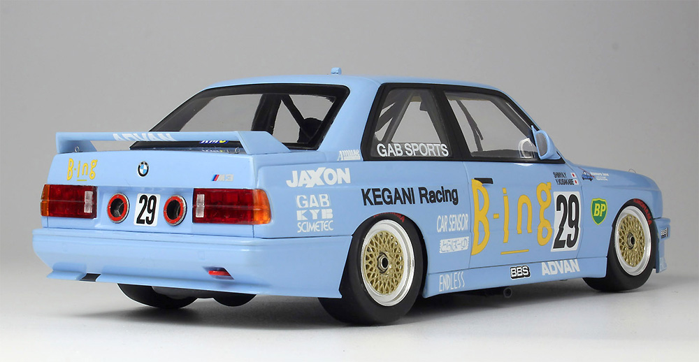 BMW M3 E30 Gr.A 1990 インターTEC クラスウィナー in 富士スピードウェイ プラモデル (NuNu 1/24 レーシングシリーズ No.PN24019) 商品画像_4