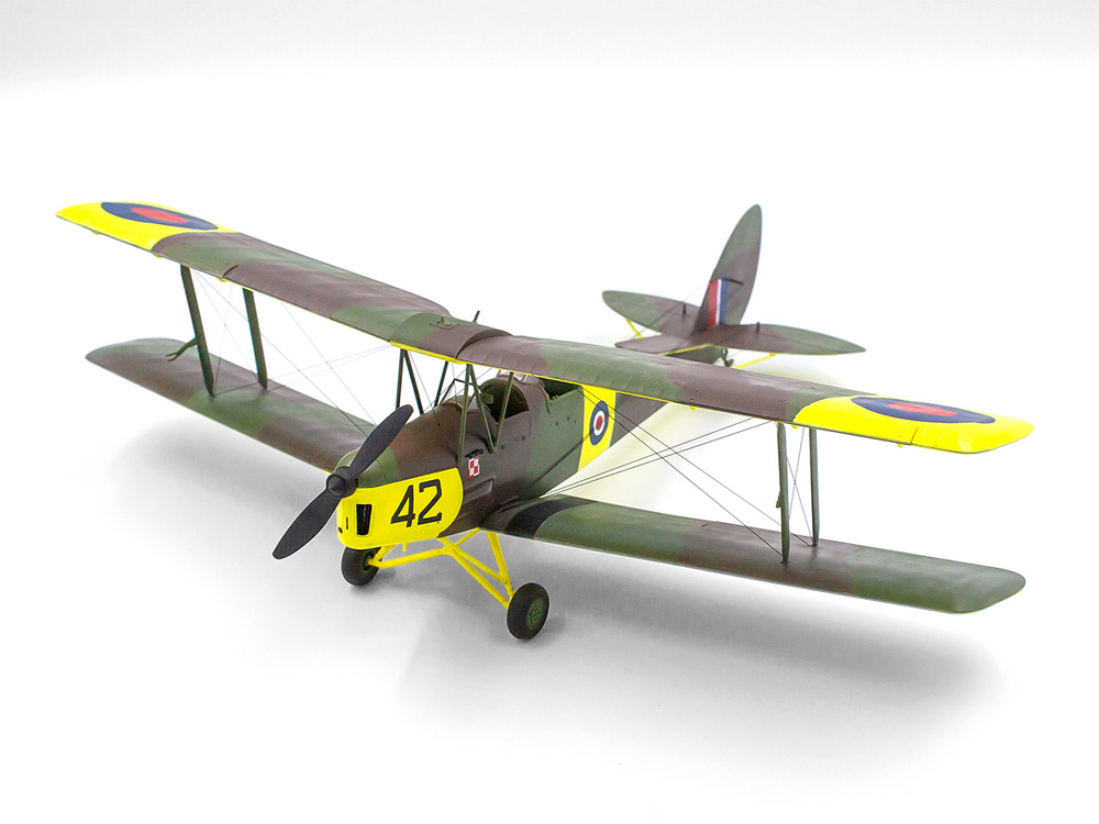 デ・ハビランド DH.82A タイガーモス w/RAF 士官候補生 プラモデル (ICM 1/32 エアクラフト No.32037) 商品画像_4