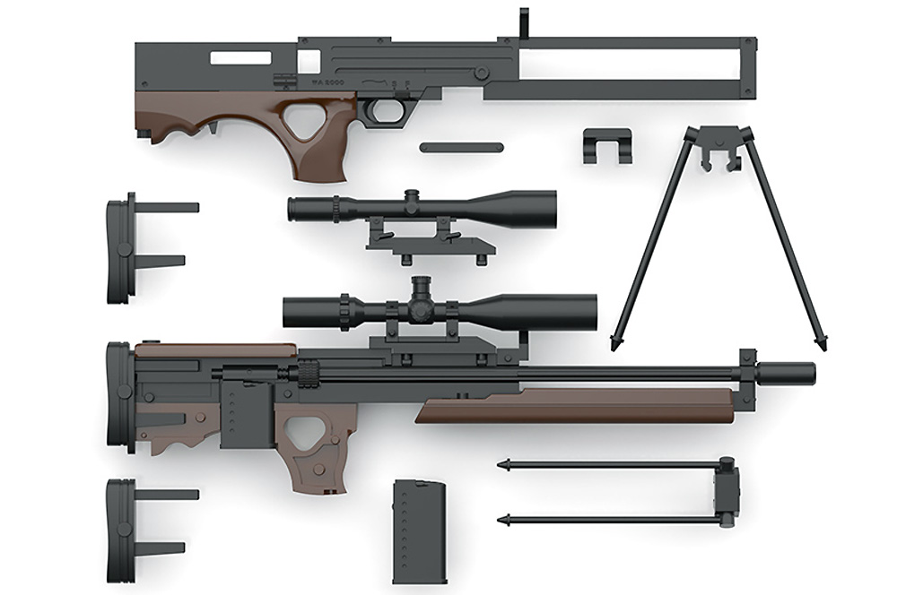 ドールズフロントライン WA2000 タイプ プラモデル (トミーテック リトルアーモリー （little armory） No.LADF015) 商品画像_2