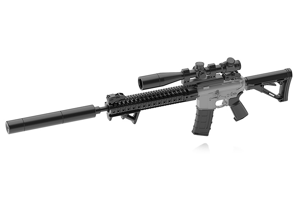 ドールズフロントライン ST AR-15 TYPE プラモデル (トミーテック リトルアーモリー （little armory） No.LADF016) 商品画像_2